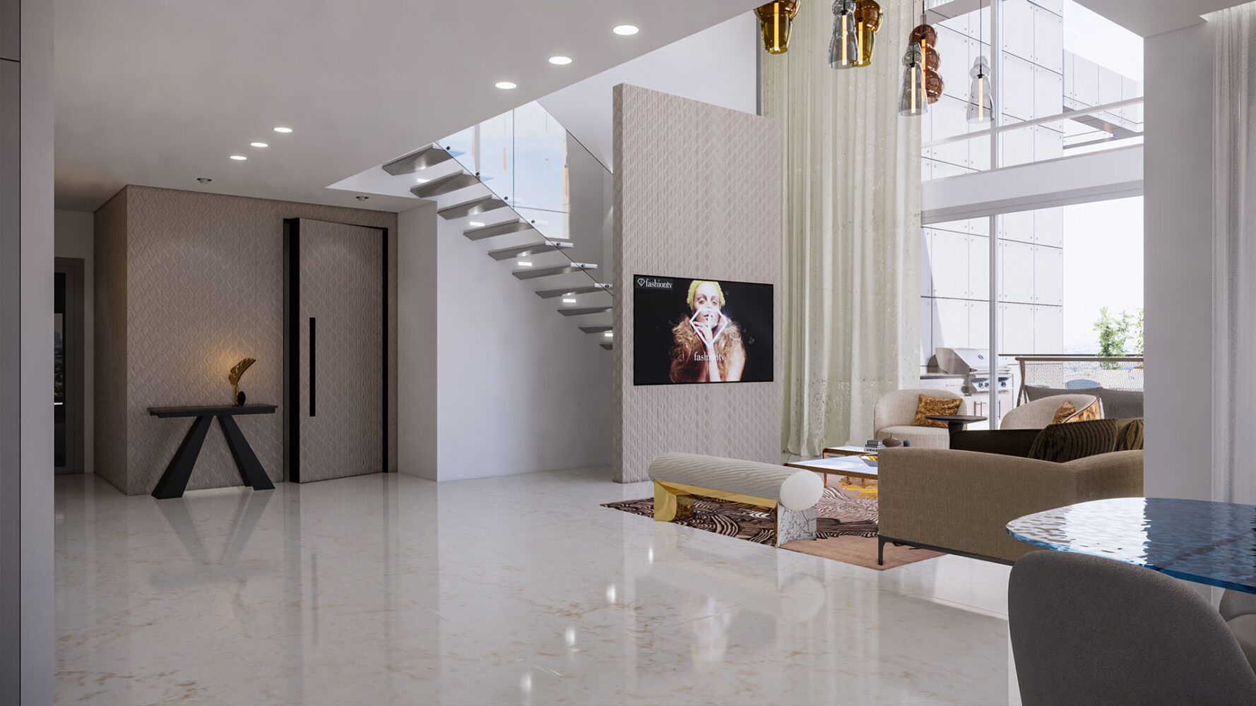 Luxury duplex